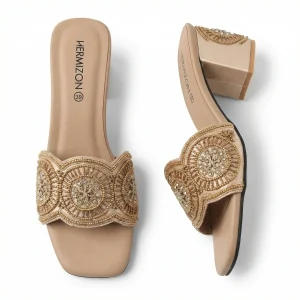 Ayra — Patterned Bridal Heel — view 2