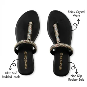 Inara — Embroidered Everyday Flat — view 3