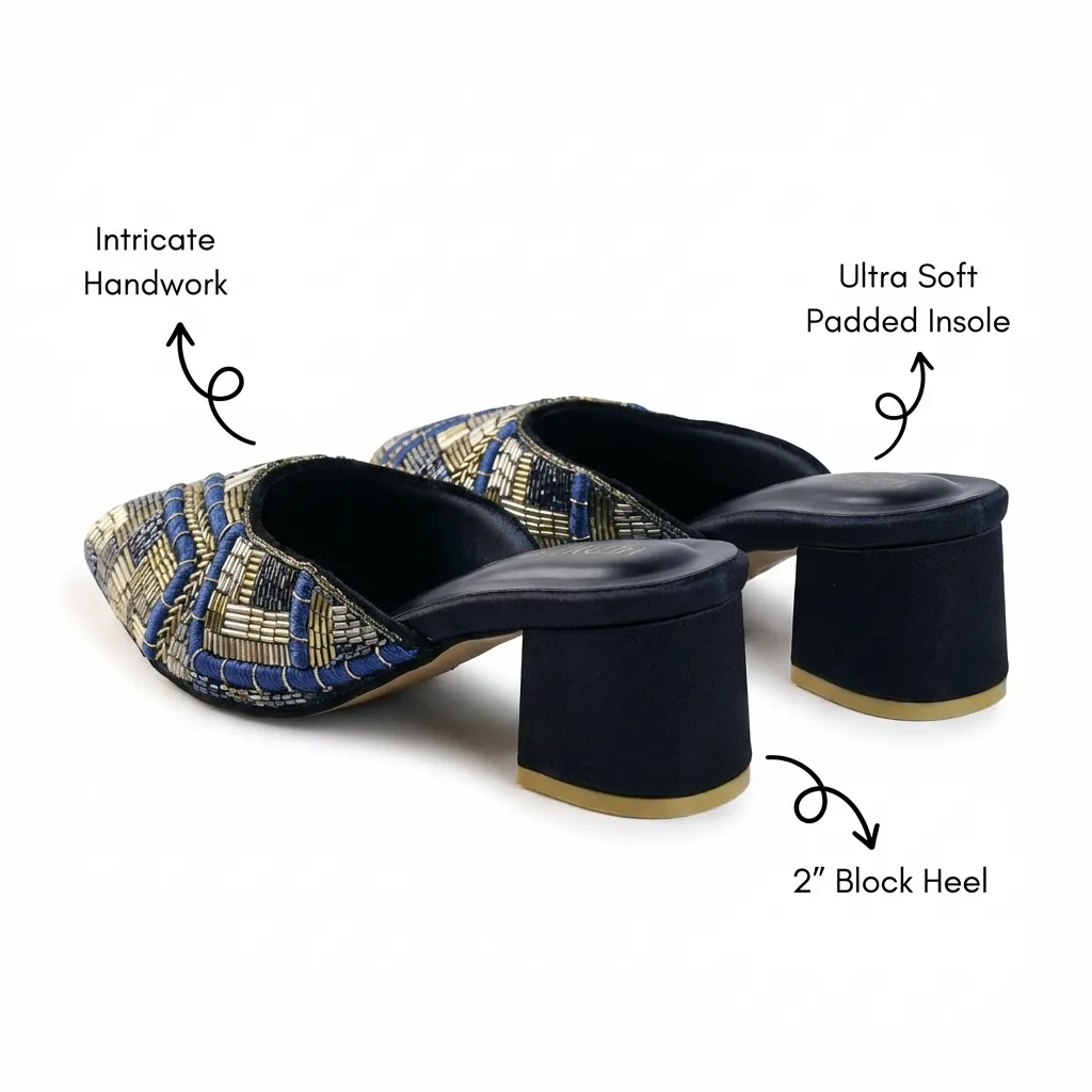 Isadora — Royal Blue Pump — view 3