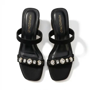 Lumira — Rhinestone Heel — view 2