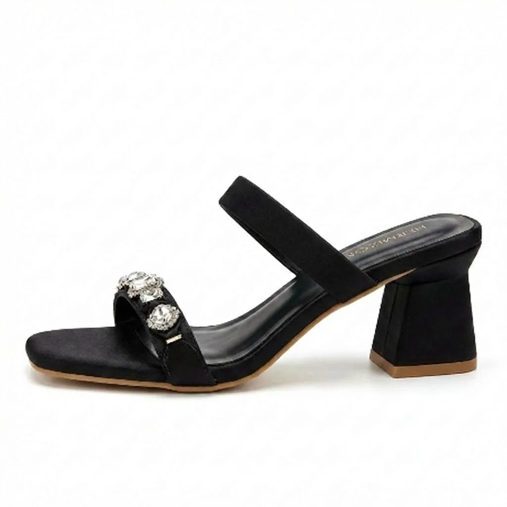 Lumira — Rhinestone Heel — view 3