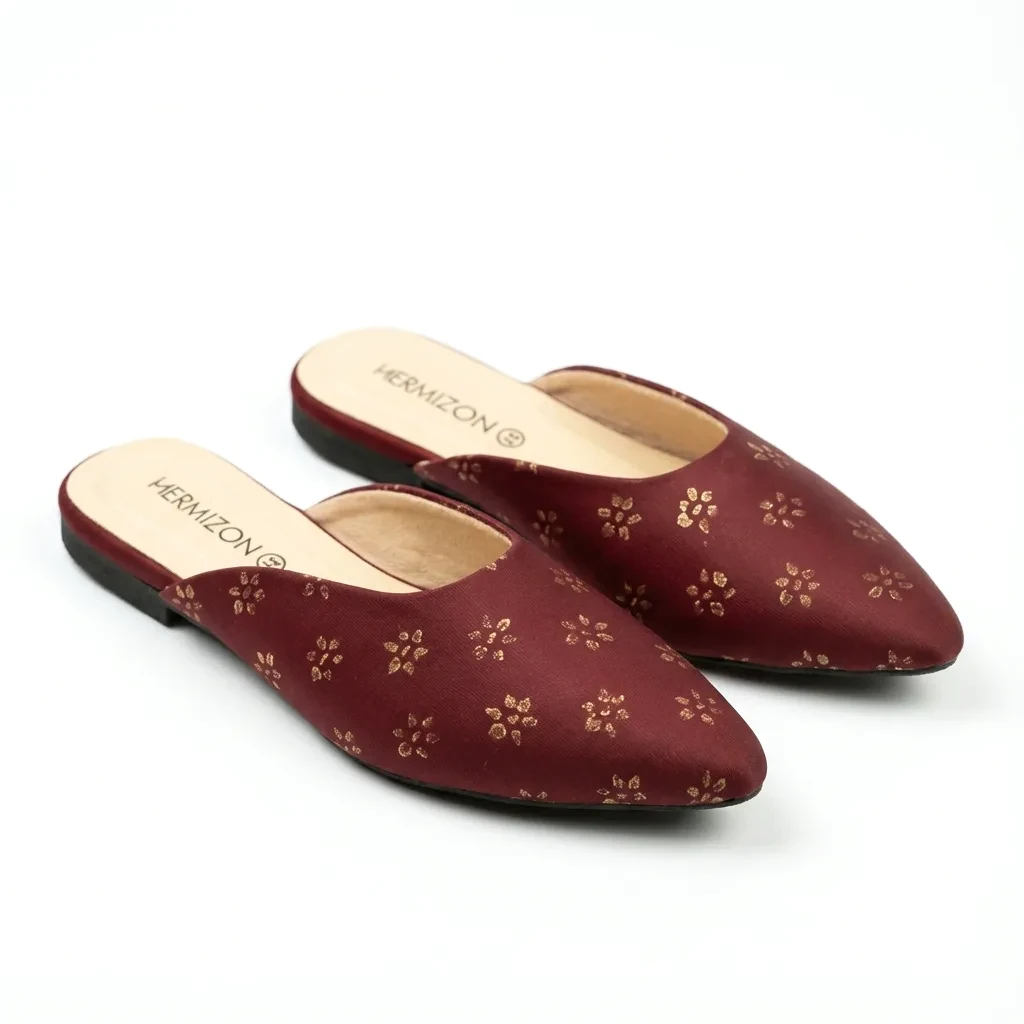 Rubina — Batik Print Mule