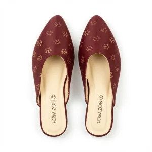 Rubina — Batik Print Mule — view 2