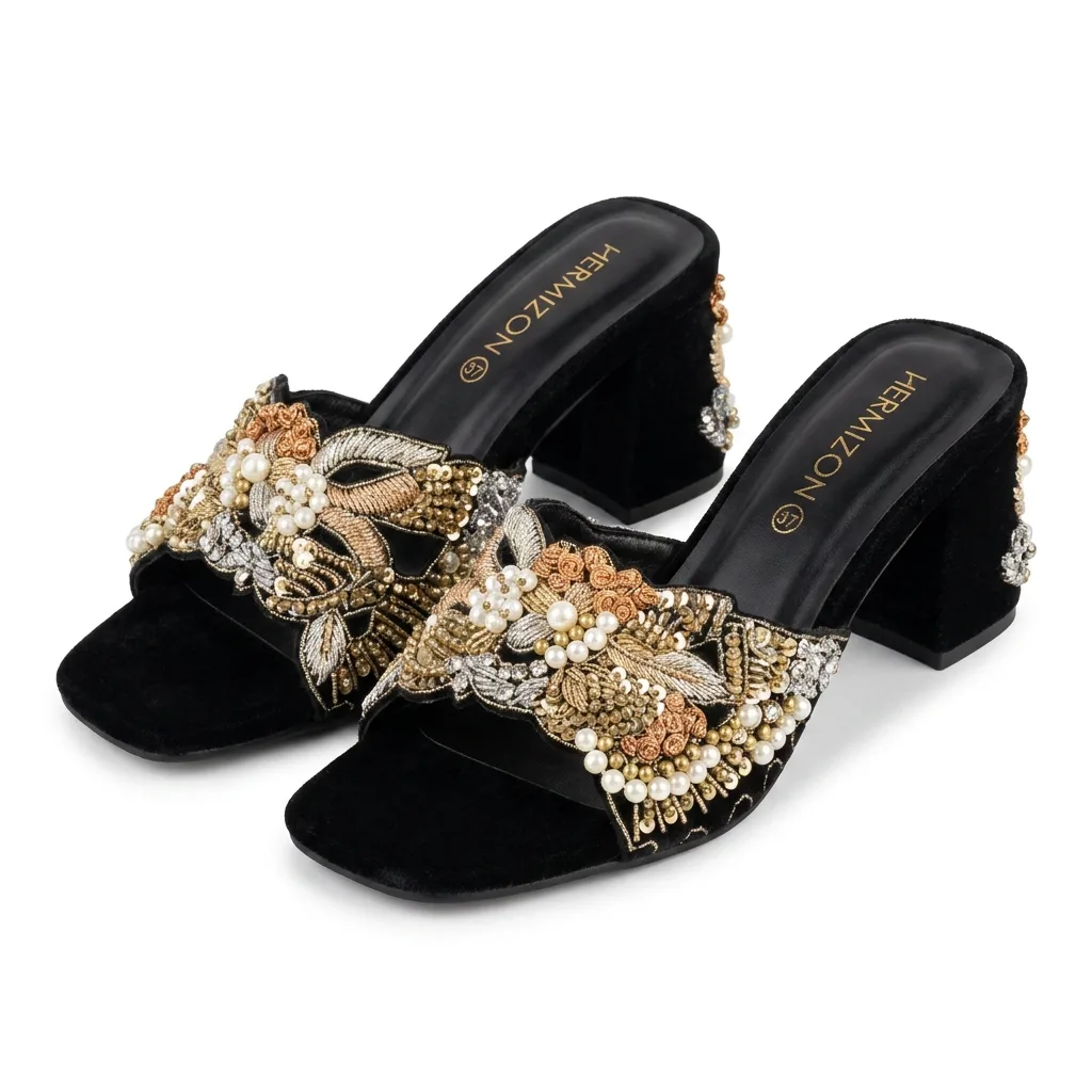 Shehzadi — Embroidered Bridal Heel