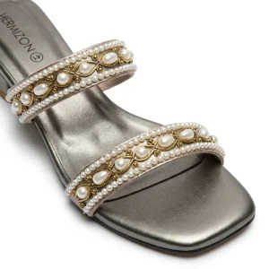 Thea — Pearl Bead Heel — view 3