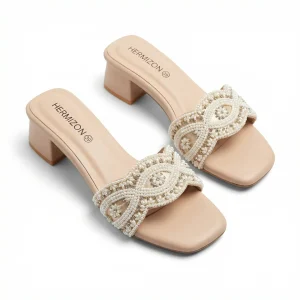 Vanya — Pink Bridal Heel