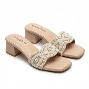 Vanya — Pink Bridal Heel — view 3
