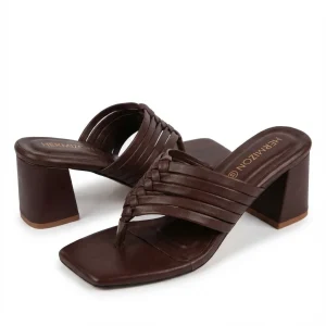 Zenith — Braided Block Heel — view 2